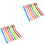 16Rolls Multi Color Dot Label Stickers for Jars Bottles Decoration 2