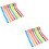 16Rolls Multi Color Dot Label Stickers for Jars Bottles Decoration 5