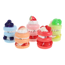 5St PVC Kunstcake Realistisch Kleurrijk Voor Bakkerij En Feestdecor