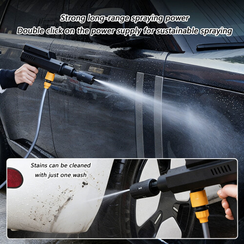 Simple Battery Operated Garden Tool With 5 Nozzle Styles And 1