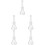 5Pcs Transparent Glass Density Bottles with Stopper for Lab Use 5