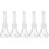 5Pcs Transparent Glass Density Bottles with Stopper for Lab Use 8