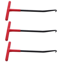 3St T-Haak Veertrekker Voor Motorfietsuitlaat, Multi Color