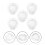 6Pièces Moules Plastique Pour Claire Réutilisable 6