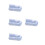 4Pcs Reusable Blue Microfiber Replacement Pads for Window Cleaning 5