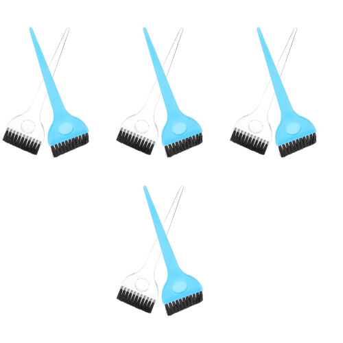 8Pièces Accessoires Brosse Coloration Poils Souples Pratique 1