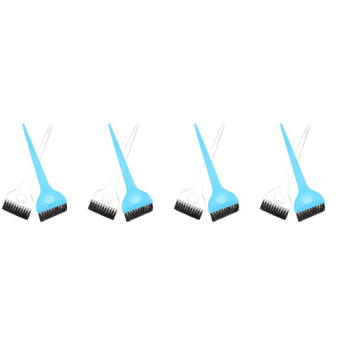 8Pièces Accessoires Brosse Coloration Poils Souples Pratique 2