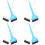 8Pièces Accessoires Brosse Coloration Poils Souples Pratique 4