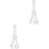2Pcs Clear Glass Gravity Bottles for Liquid Storage and Lab Use 2