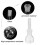 2Pcs Clear Glass Gravity Bottles for Liquid Storage and Lab Use 9