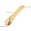 3Pcs Reusable Zinc Alloy Makeup Spoon Spatulas for Home Use Assorted 2
