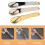 3Pcs Reusable Zinc Alloy Makeup Spoon Spatulas for Home Use Assorted 4