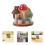 Porte-Serviettes Décoratif Bois Champignon Style Ferme Rustique 10