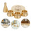 1Ensemble Accessoires Encens Mini Support Moule 6