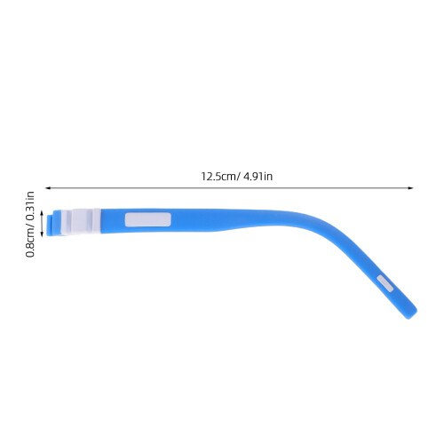 1Paire Branches Lunettes Enfants Tr Silicone Usage 1
