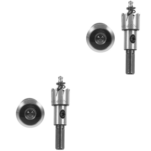 2Sets Silver Door Viewer Peephole with Privacy Shield for Front Door 1