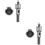 2Sets Silver Door Viewer Peephole with Privacy Shield for Front Door 5