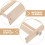 Light Yellow Wooden Yarn Storage Organizer for Crafting Use 1