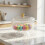 Transparent Plastic Footed Fruit Bowl with Covered Lid for Home 3
