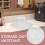 5Pièces Porte-Chapeau Cow-Boy Transparent Support Rigide 4