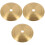 3Sets Golden Brass Lamp Shade Collar Rings Durable Light Accessories 2