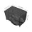Outdoor Black Breathable Mesh Cover for U-Shaped Window Ac Units 2