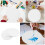 5Pcs White Round Cotton Canvas Boards for Painting Home Art Projects 4