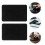 10Pcs Black Microfiber Vinyl Record Cleaning Cloths Reusable for Cds 7