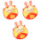 3Pcs Rabbit Bag Multi-Color New Year Crossbody Wallet 2