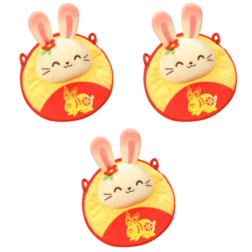 3Pcs Rabbit Bag Multi-Color New Year Crossbody Wallet 1