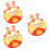 3Pcs Rabbit Bag Multi-Color New Year Crossbody Wallet 6