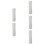 5Pcs Paper Floor Lamp Shades Soft Light Decor Covers 5