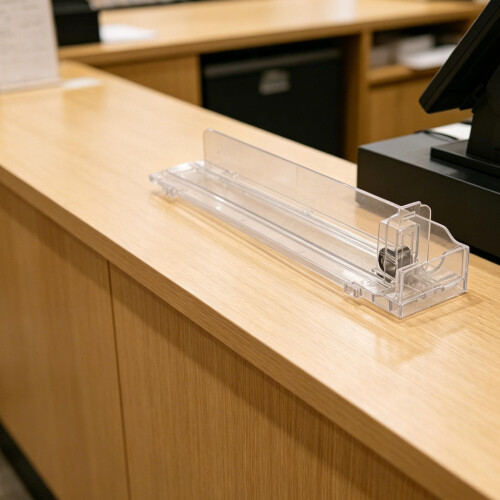 4Pcs Clear Display Stand with Automatic Shelf Replenishment 2