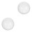 2Pcs Modern Transparent Glass Lamp Shades Decorative Light Covers 2