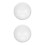 2Pcs Modern Transparent Glass Lamp Shades Decorative Light Covers 4