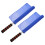 4Pcs Multipurpose Sports Flags Blue Cloth Traffic Control Handheld Set 10