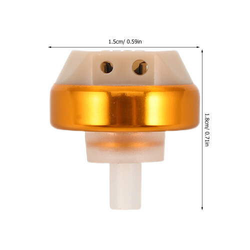 Golden Silicone Earbud Tips for Hearing Devices Easy Replace 1