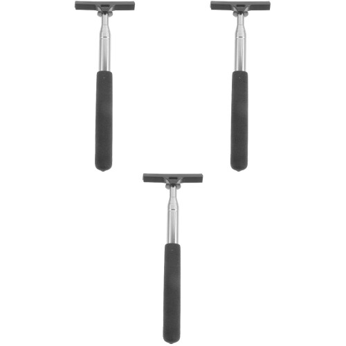 3Pcs Side Mirror Squeegee for Cars Telescopic Black Windshield Cleaner 1