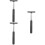 3Pcs Side Mirror Squeegee for Cars Telescopic Black Windshield Cleaner 6