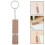 Portable Golden Perfume Atomizer Keychain Refillable Metal Bottle 5
