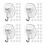 80Pcs Clear Suction Cup Holders Hooks for Glass Shower Kitchen 3