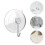 80Pcs Clear Suction Cup Holders Hooks for Glass Shower Kitchen 8