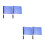 4Pcs Foldable Referee Flags Handheld Traffic Control Flags 5