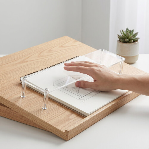 2Pcs Clear Acrylic Hand Stabilizer for Drawing Steady Arm Support Tool 2