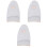 3Pcs Heat Resistant Ironing Gloves Grey for Garment Steaming 2