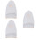 3Pcs Heat Resistant Ironing Gloves Grey for Garment Steaming 6