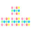 120Pcs Resin Glow Pebbles Assorted Tank and Garden Decor 4