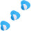 30Pièces Patch Réparateur PVC Auto-Adhésif Pour Piscine Gonflable 4