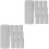 20Pcs Multi-Function Silver Metal Door Plates DIY Engraving Name Signs 2