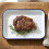 2Pcs White Enamel Roasting Pans Rectangular Deep Baking Tray Oven Safe 3